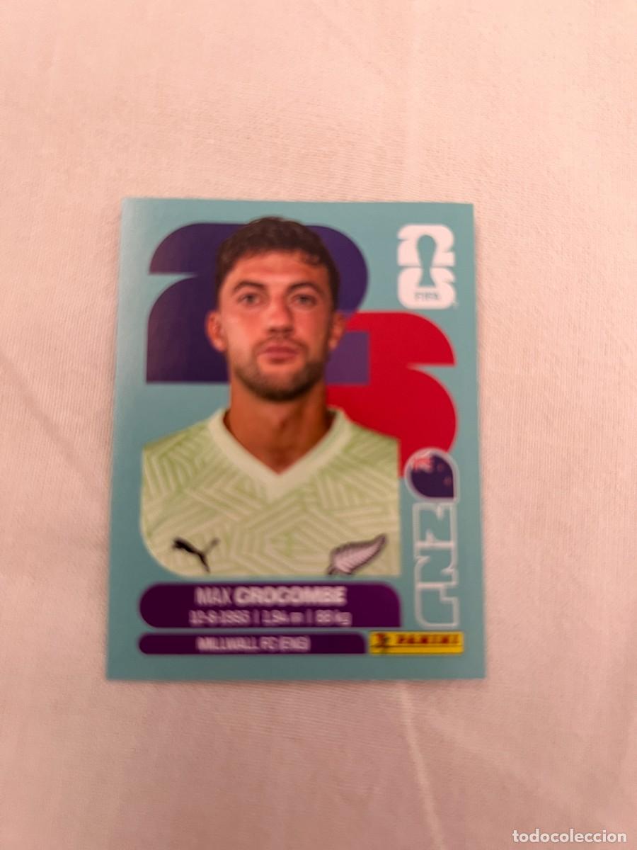 Cromos de f&uacute;tbol: MAX CROCOMBE NUEVA ZELANDA 2 PANINI FIFA MUNDIAL WORLD CUP 2026