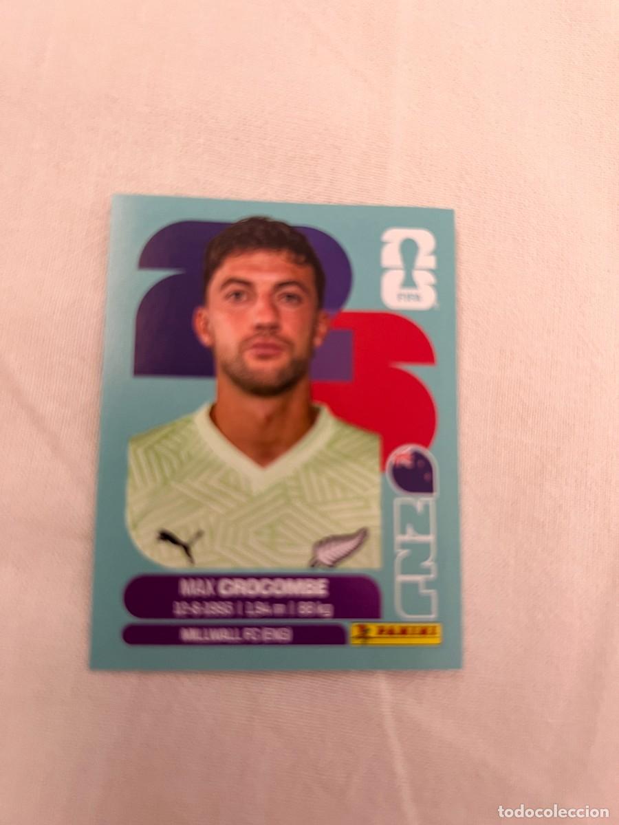 Cromos de f&uacute;tbol: MAX CROCOMBE NUEVA ZELANDA 2 PANINI FIFA MUNDIAL WORLD CUP 2026