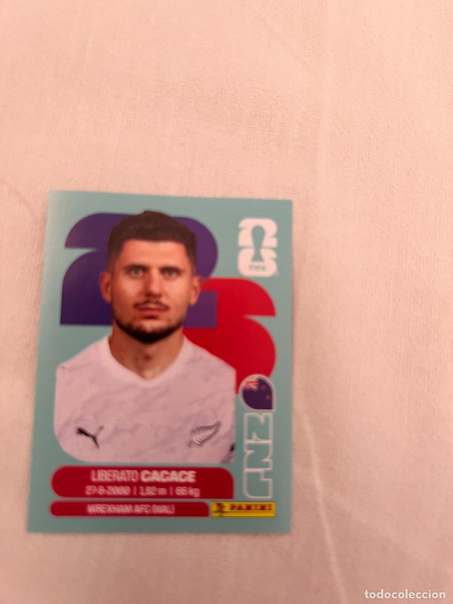 Cromos de f&uacute;tbol: LIBERATO CACACE NUEVA ZELANDA 5 PANINI FIFA MUNDIAL WORLD CUP 2026