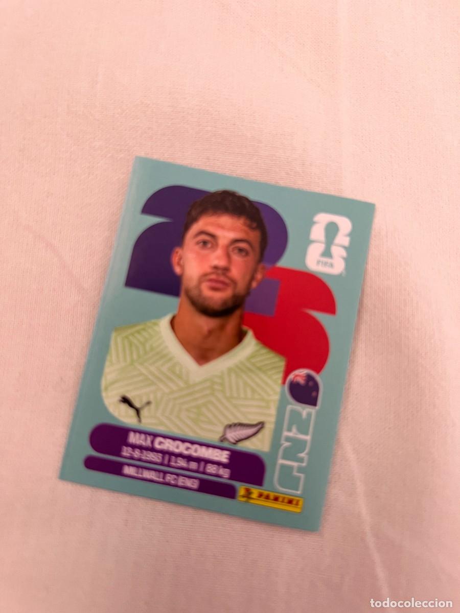 Cromos de f&uacute;tbol: MAX CROCOMBE NUEVA ZELANDA 2 PANINI FIFA MUNDIAL WORLD CUP 2026