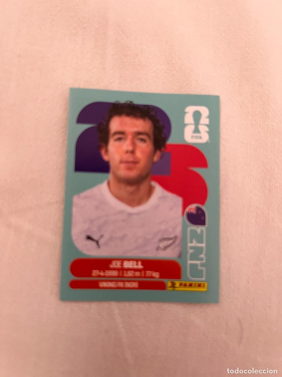 Cromos de f&uacute;tbol: JOE BELL NUEVA ZELANDA 10 PANINI FIFA MUNDIAL WORLD CUP 2026