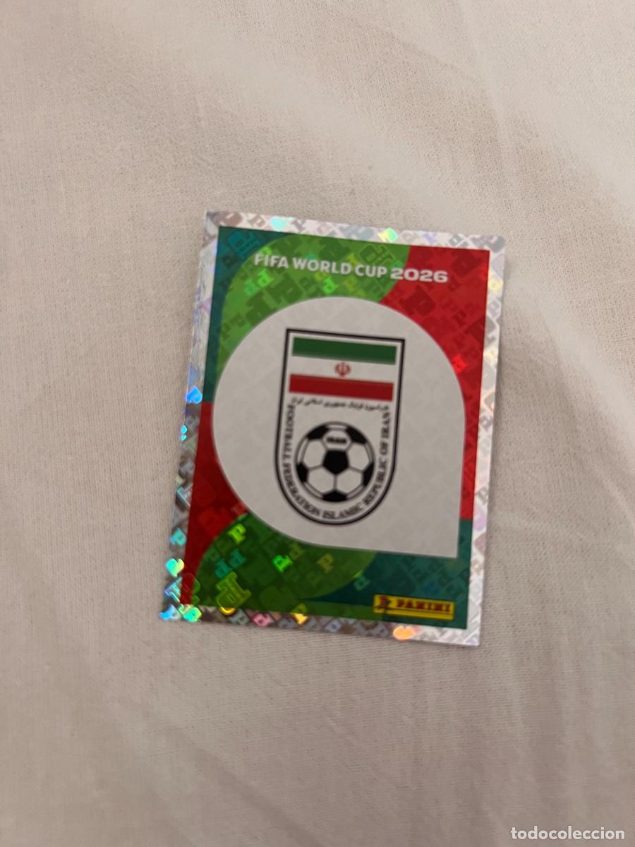 Cromos de f&uacute;tbol: ESCUDO IRAQ 1 PANINI FIFA MUNDIAL WORLD CUP 2026