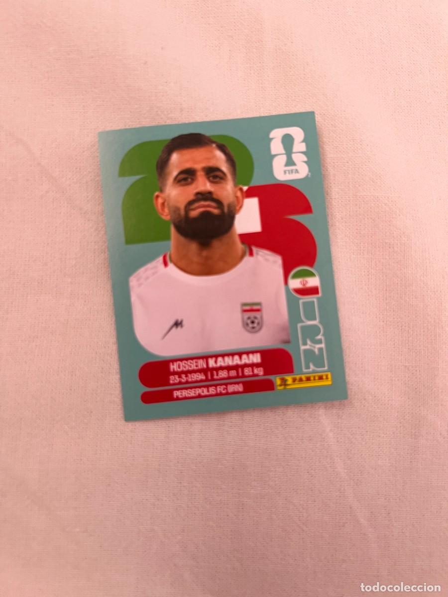 Cromos de f&uacute;tbol: HOSSEIN KANAANI IRAQ 8 PANINI FIFA MUNDIAL WORLD CUP 2026