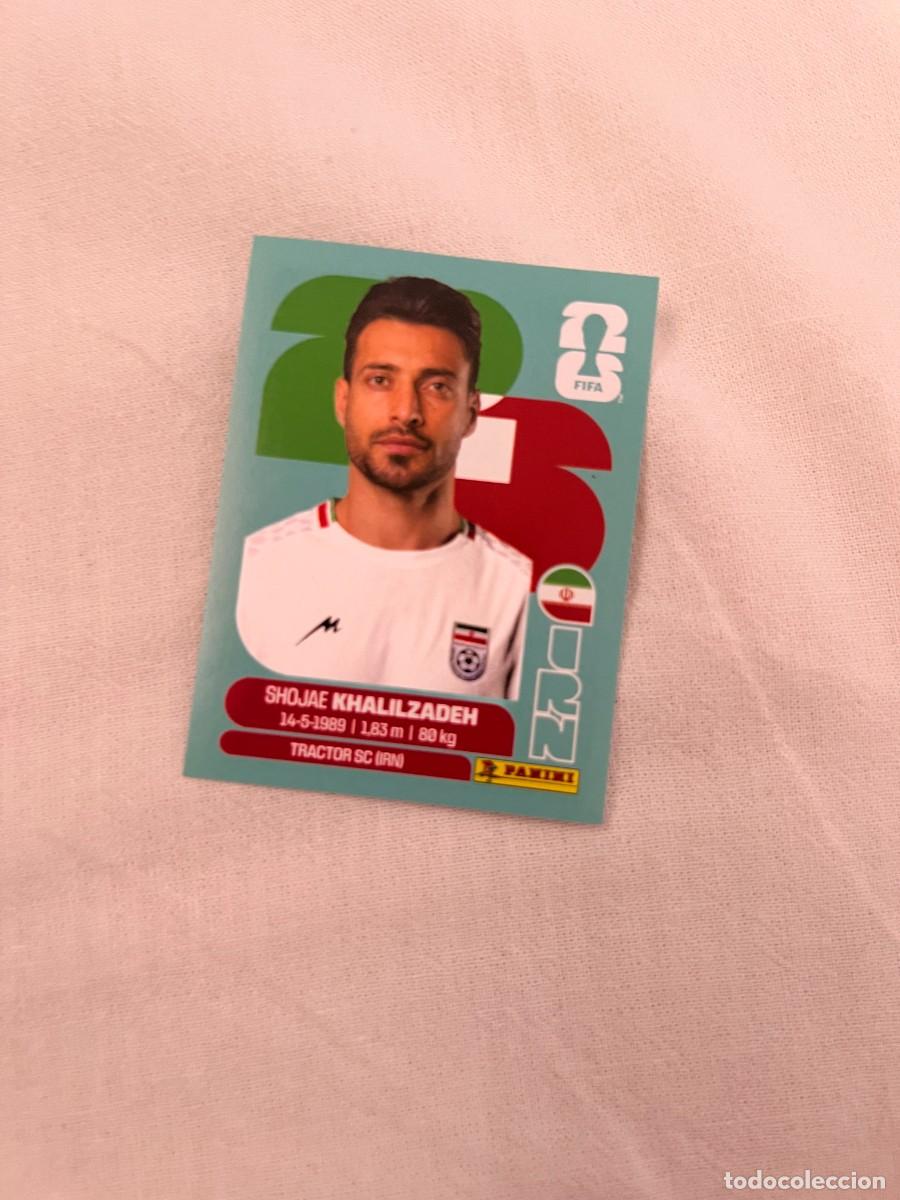 Cromos de f&uacute;tbol: SHOJAE KHALILZADEH IRAQ 6 PANINI FIFA MUNDIAL WORLD CUP 2026