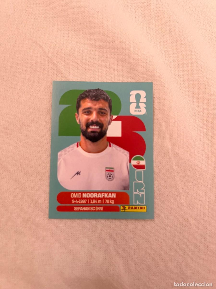 Cromos de f&uacute;tbol: OMID NOORAFKAN IRAN 14 PANINI FIFA MUNDIAL WORLD CUP 2026