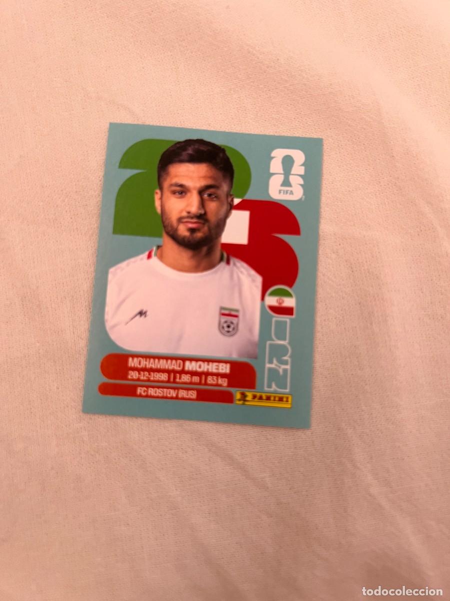 Cromos de f&uacute;tbol: MOHAMMAD MOHEBI IRAN 16 PANINI FIFA MUNDIAL WORLD CUP 2026