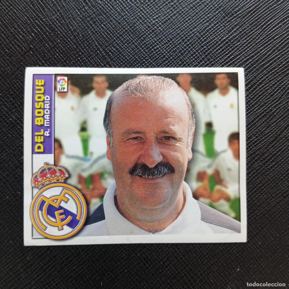 Cromos de f&uacute;tbol: DEL BOSQUE REAL MADRID ESTE 2002 2003 CROMO FUTBOL 02 03 - SIN PEGAR - A75 PG426 - LEER