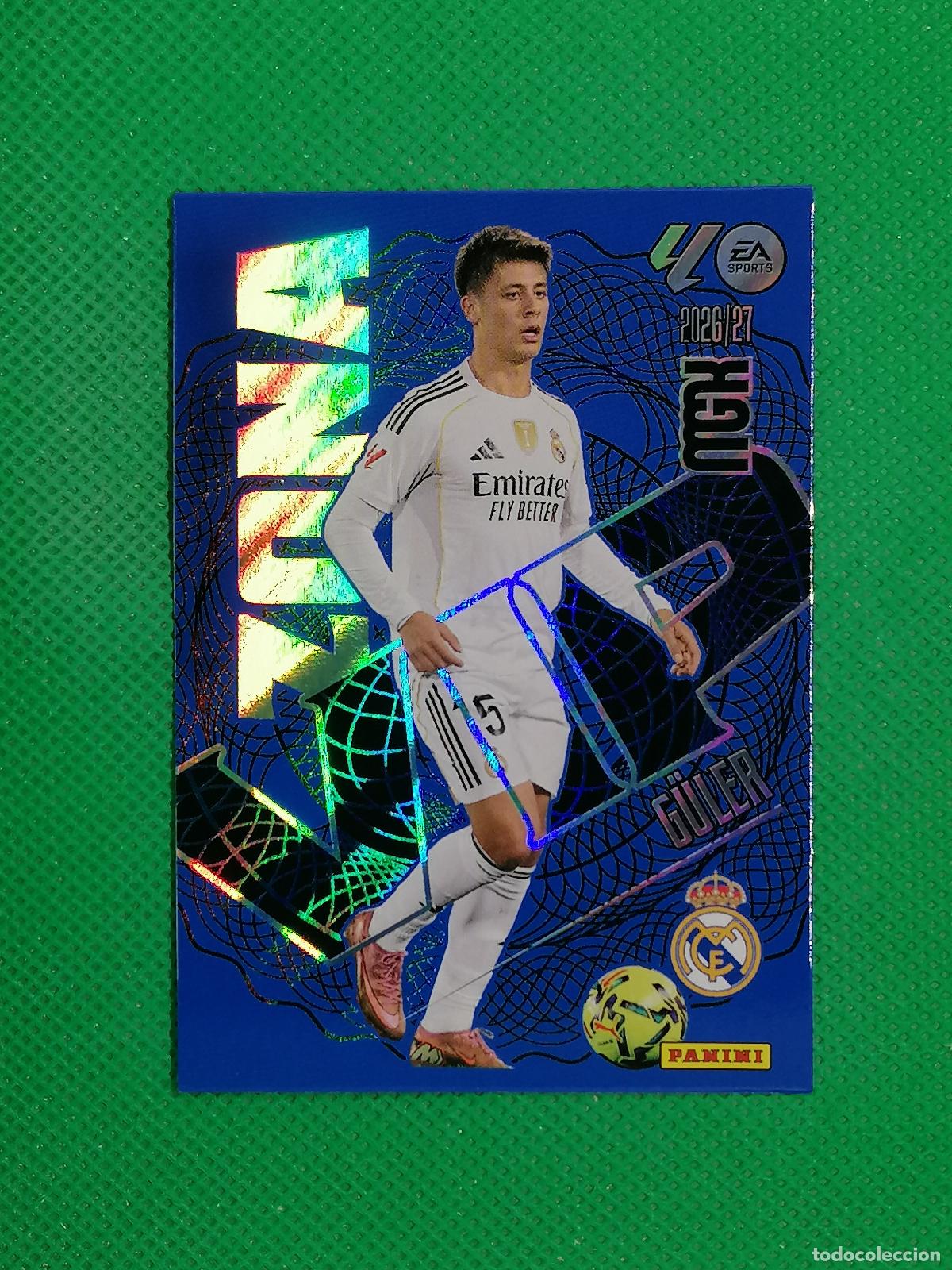 Cromos de f&uacute;tbol: 396 ARDA GULER REAL MADRID ZONA VIP ⚽ MEGACRACKS LIGA 2026 2027 26 27 ⚽