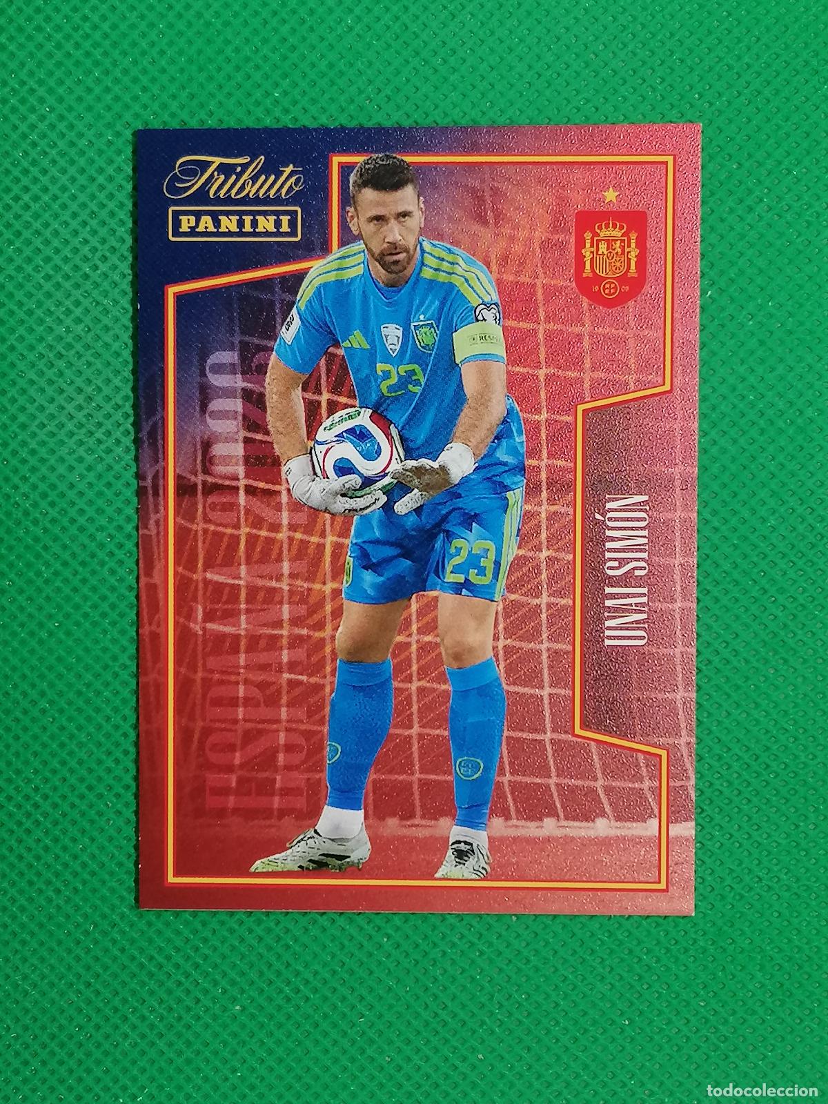 Cromos de f&uacute;tbol: 37 UNAI SIMON ⚽PANINI TRIBUTO SELECCION ESPA&Ntilde;OLA ESPA&Ntilde;A CARD 26 2026⚽