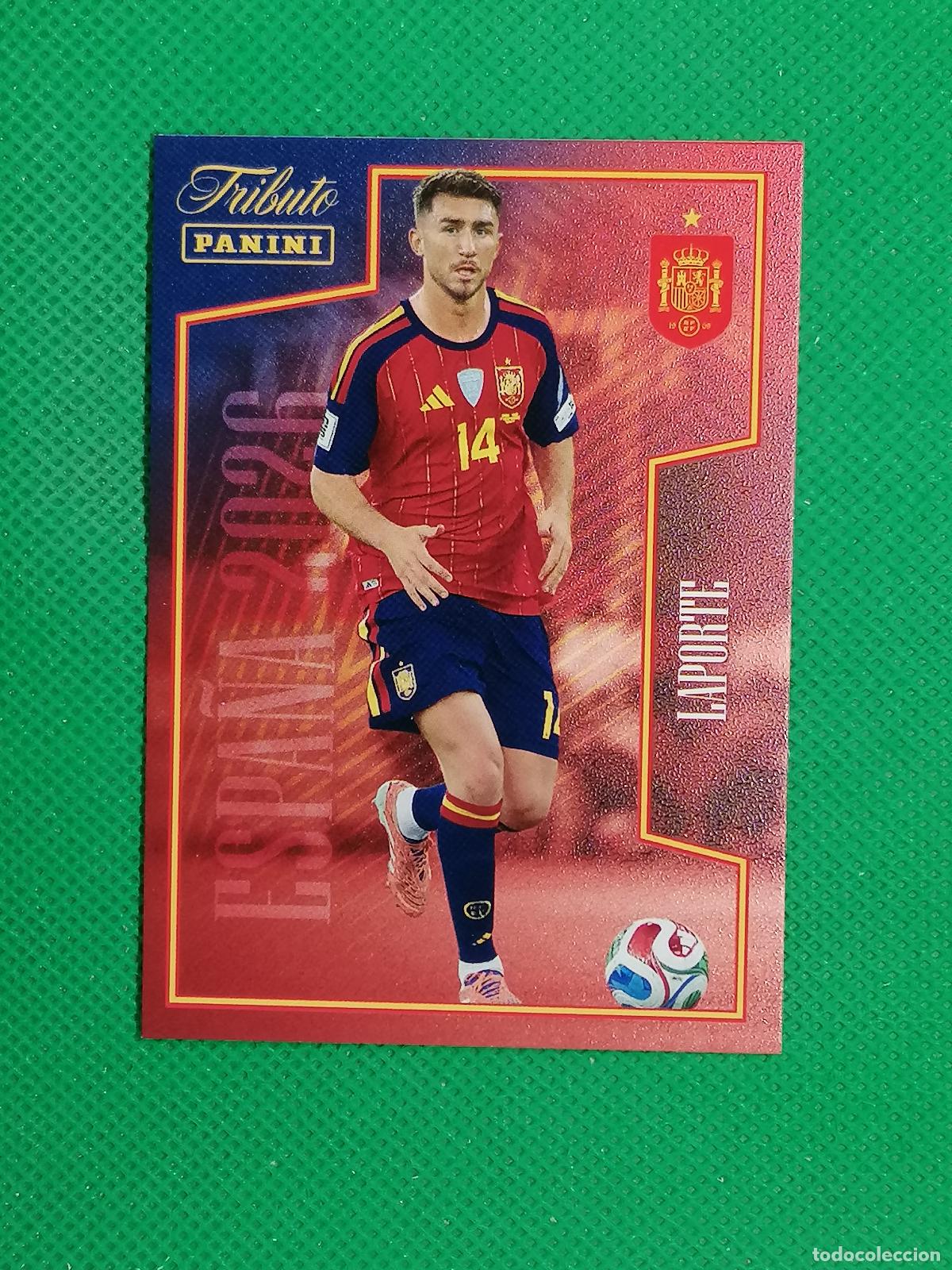 Cromos de f&uacute;tbol: 47 LAPORTE ⚽PANINI TRIBUTO SELECCION ESPA&Ntilde;OLA ESPA&Ntilde;A CARD 26 2026⚽