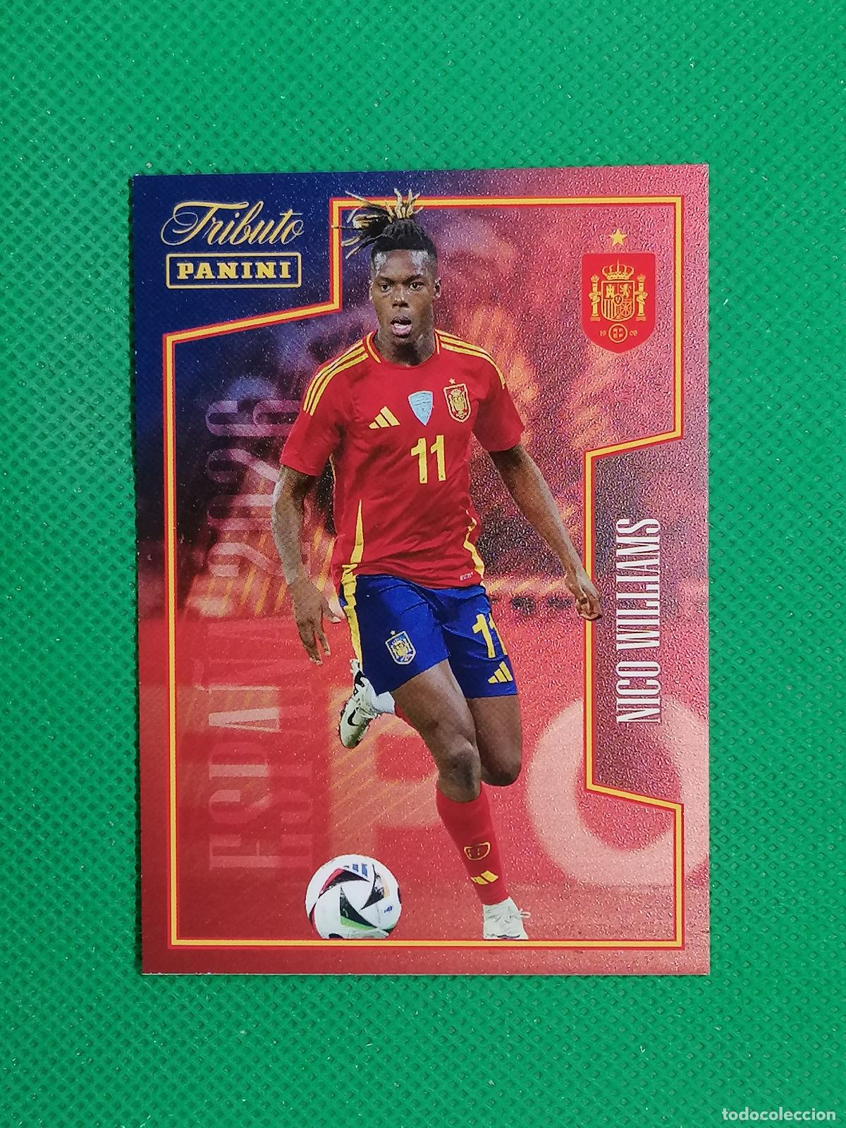 Cromos de f&uacute;tbol: 63 NICO WILLIAMS ⚽PANINI TRIBUTO SELECCION ESPA&Ntilde;OLA ESPA&Ntilde;A CARD 26 2026⚽