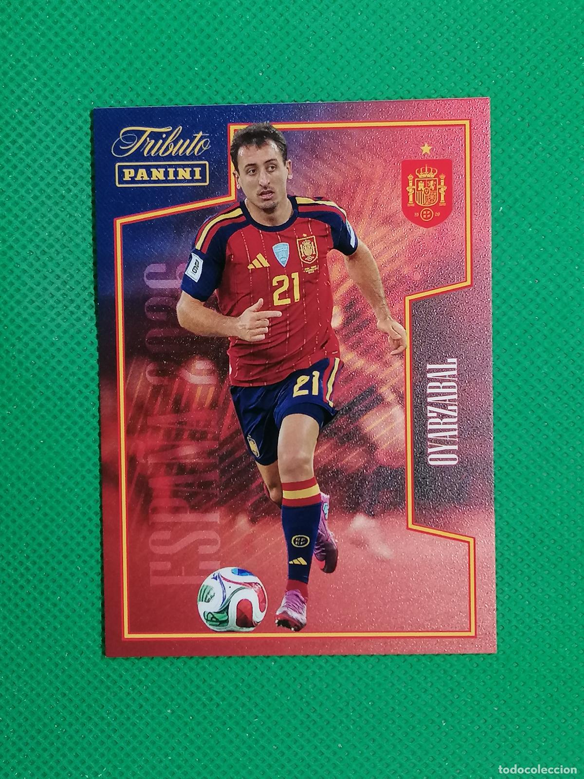 Cromos de f&uacute;tbol: 64 OYARZABAL ⚽PANINI TRIBUTO SELECCION ESPA&Ntilde;OLA ESPA&Ntilde;A CARD 26 2026⚽