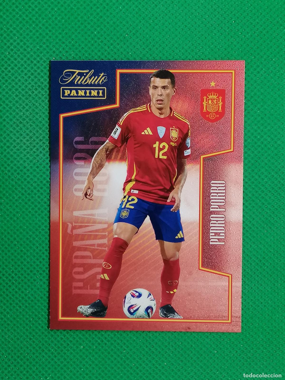 Cromos de f&uacute;tbol: 41 PEDRO PORRO ⚽PANINI TRIBUTO SELECCION ESPA&Ntilde;OLA ESPA&Ntilde;A CARD 26 2026⚽