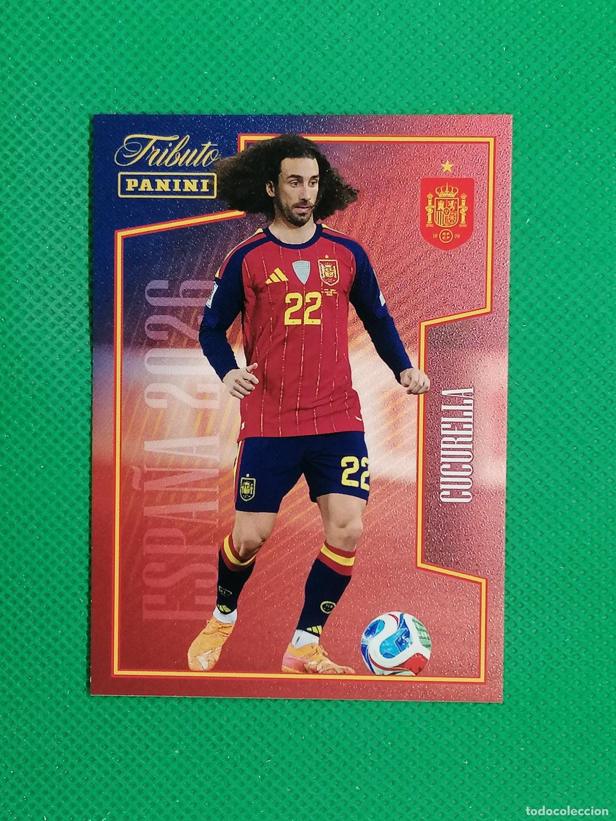 Cromos de f&uacute;tbol: 48 CUCURELLA ⚽PANINI TRIBUTO SELECCION ESPA&Ntilde;OLA ESPA&Ntilde;A CARD 26 2026⚽