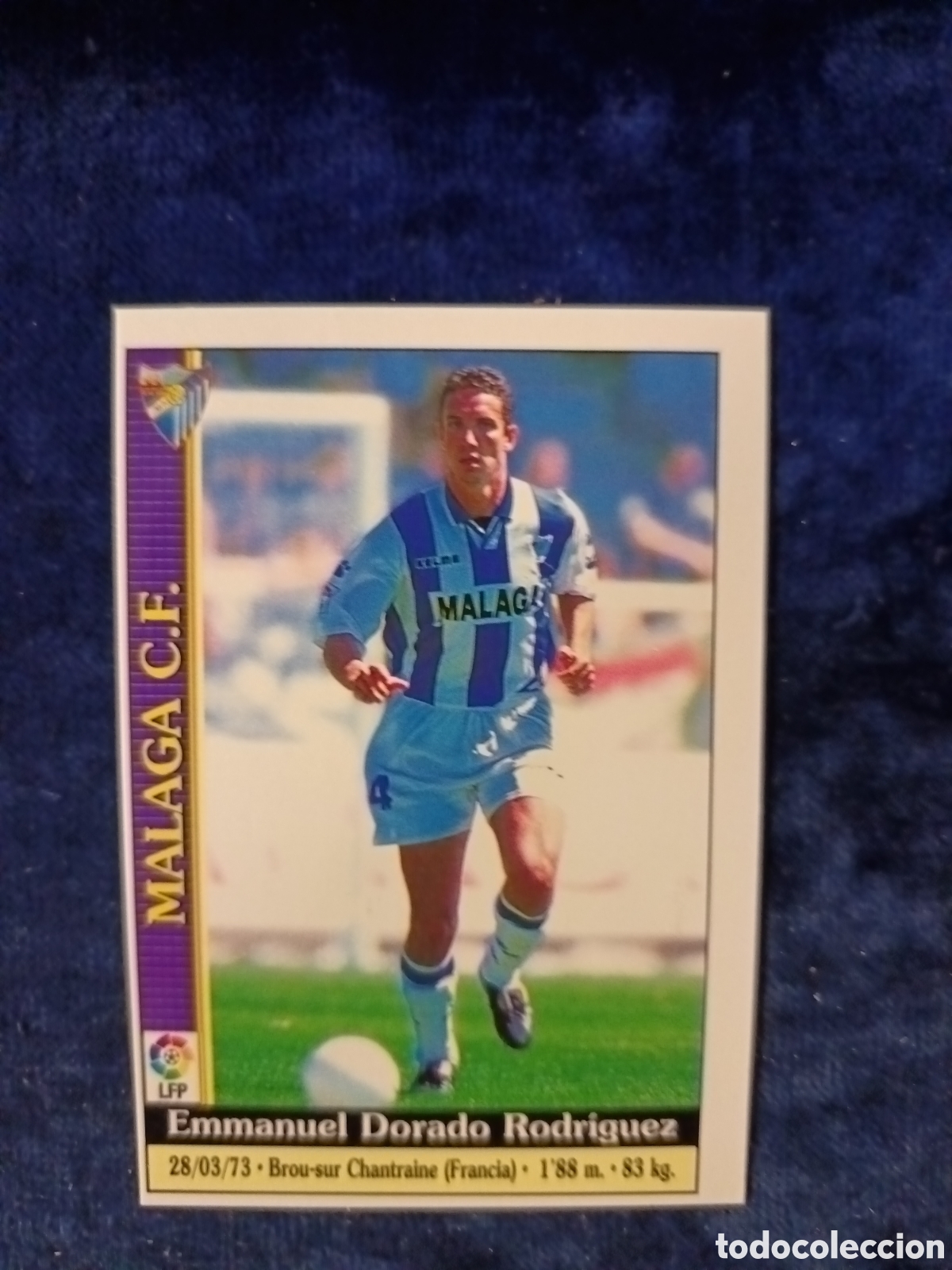 Cromos de f&uacute;tbol: N&deg; 297 Dorado (Corregido) fichas de la liga 1999/2000 mundicromo