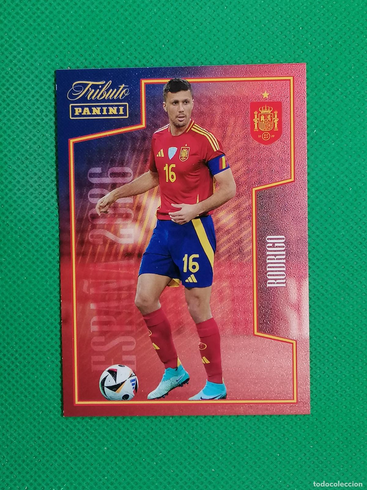 Cromos de f&uacute;tbol: 50 RODRI ⚽PANINI TRIBUTO SELECCION ESPA&Ntilde;OLA ESPA&Ntilde;A CARD 26 2026⚽
