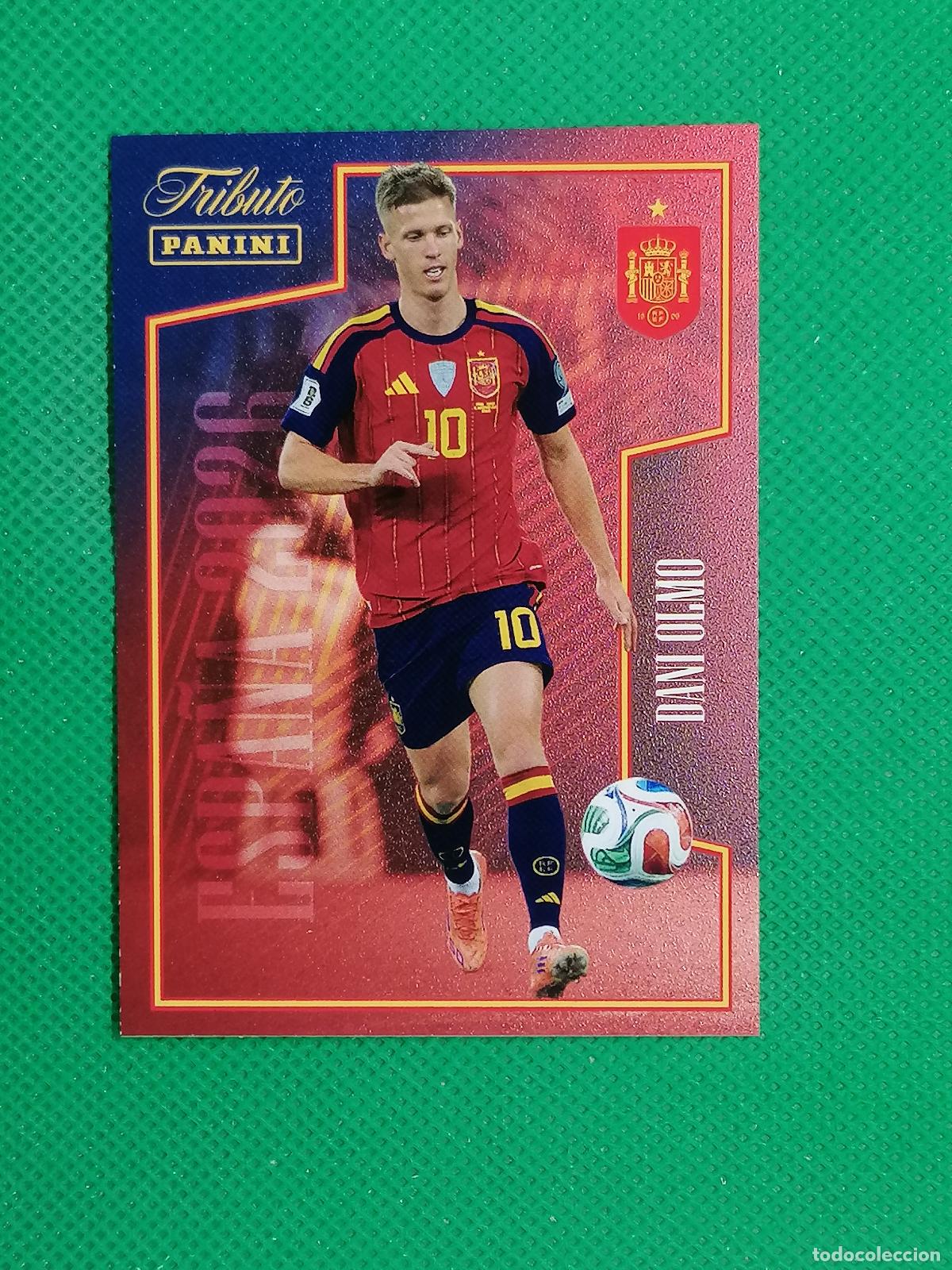 Cromos de f&uacute;tbol: 60 DANI OLMO ⚽PANINI TRIBUTO SELECCION ESPA&Ntilde;OLA ESPA&Ntilde;A CARD 26 2026⚽
