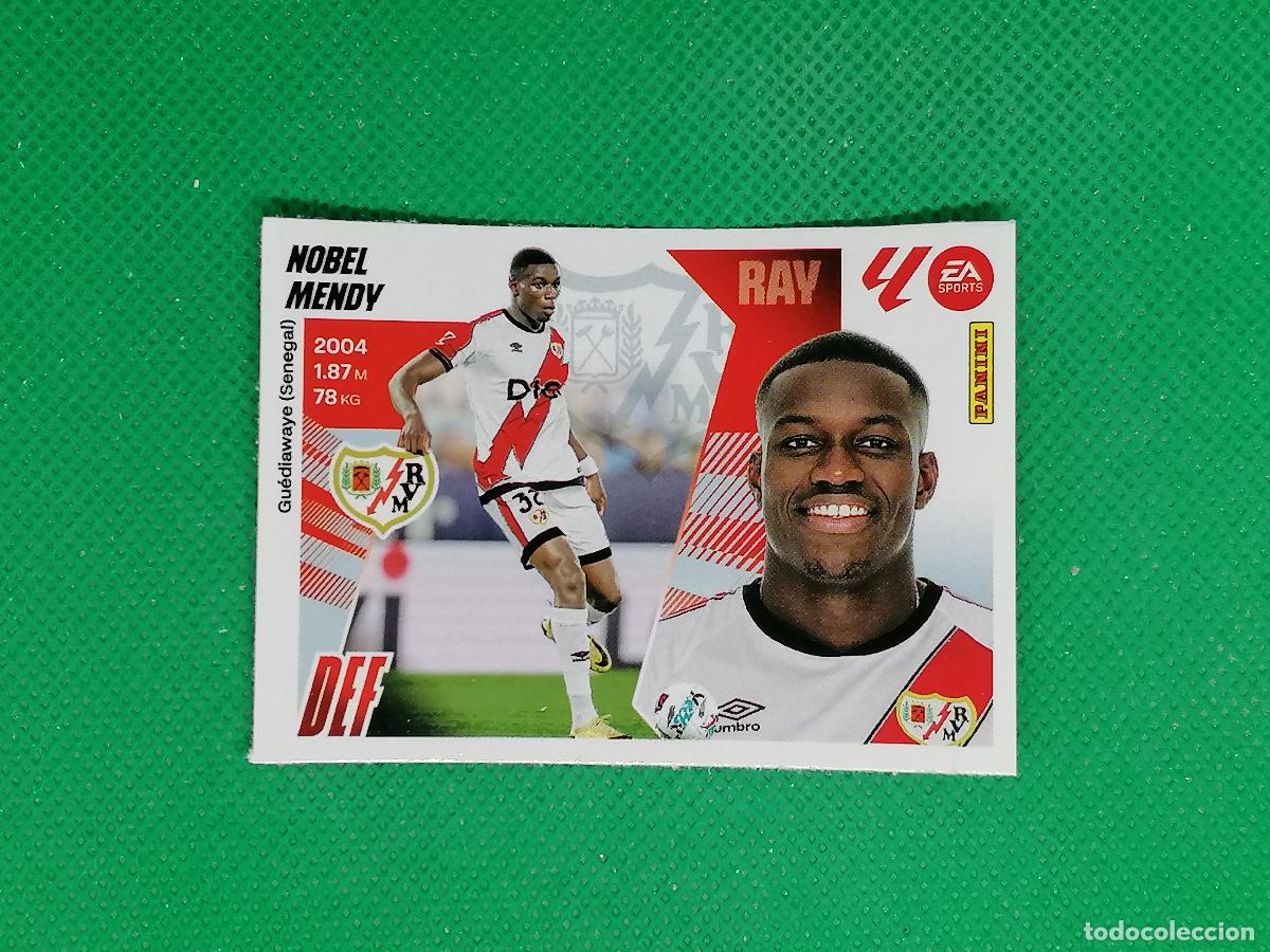 Cromos de f&uacute;tbol: 28 NOBEL MENDY RAYO VALLECANO MERCADO INVIERNO ⚽ PANINI LIGA ESTE 25 26 2025 2026 ⚽