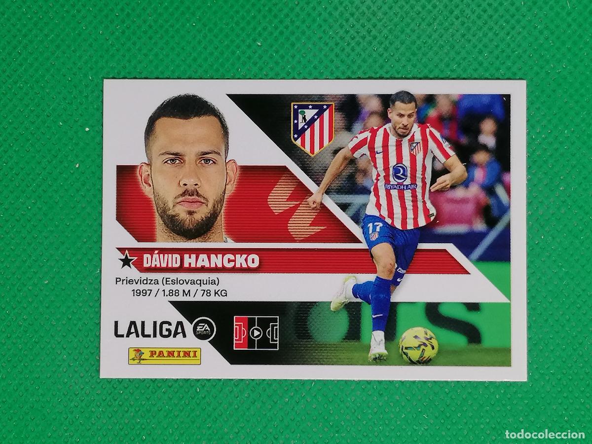 Cromos de f&uacute;tbol: 9 HANCKO ATLETICO DE MADRID ⚽ PANINI LIGA ESTE 26 27 2026 2027 ⚽