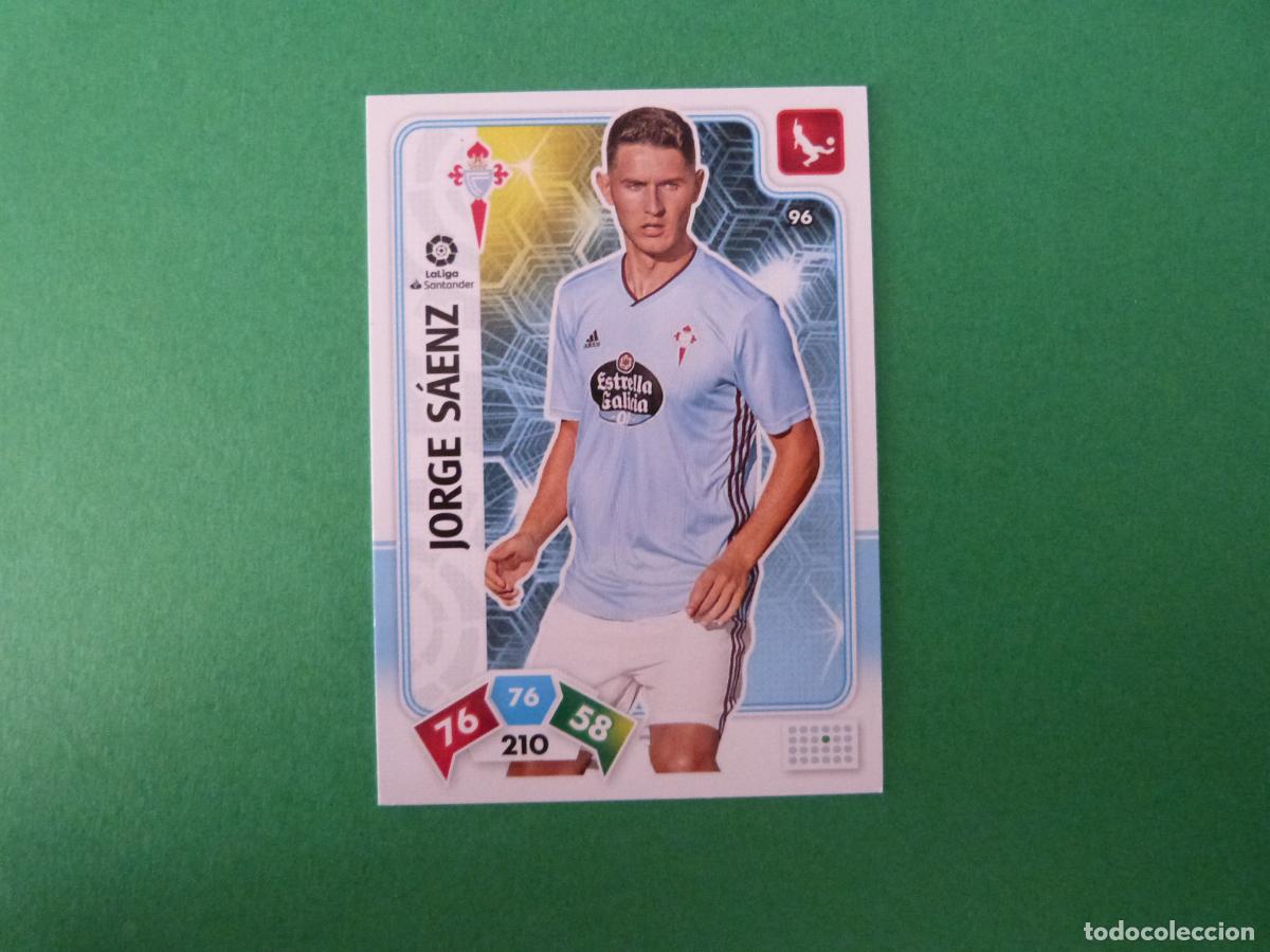 Cromos de f&uacute;tbol: TRADING CARD FUTBOL JORGE SAENZ CELTA DE VIGO N&ordm; 96 LIGA ADRENALYN XL 2019-2020/19-20 PANINI