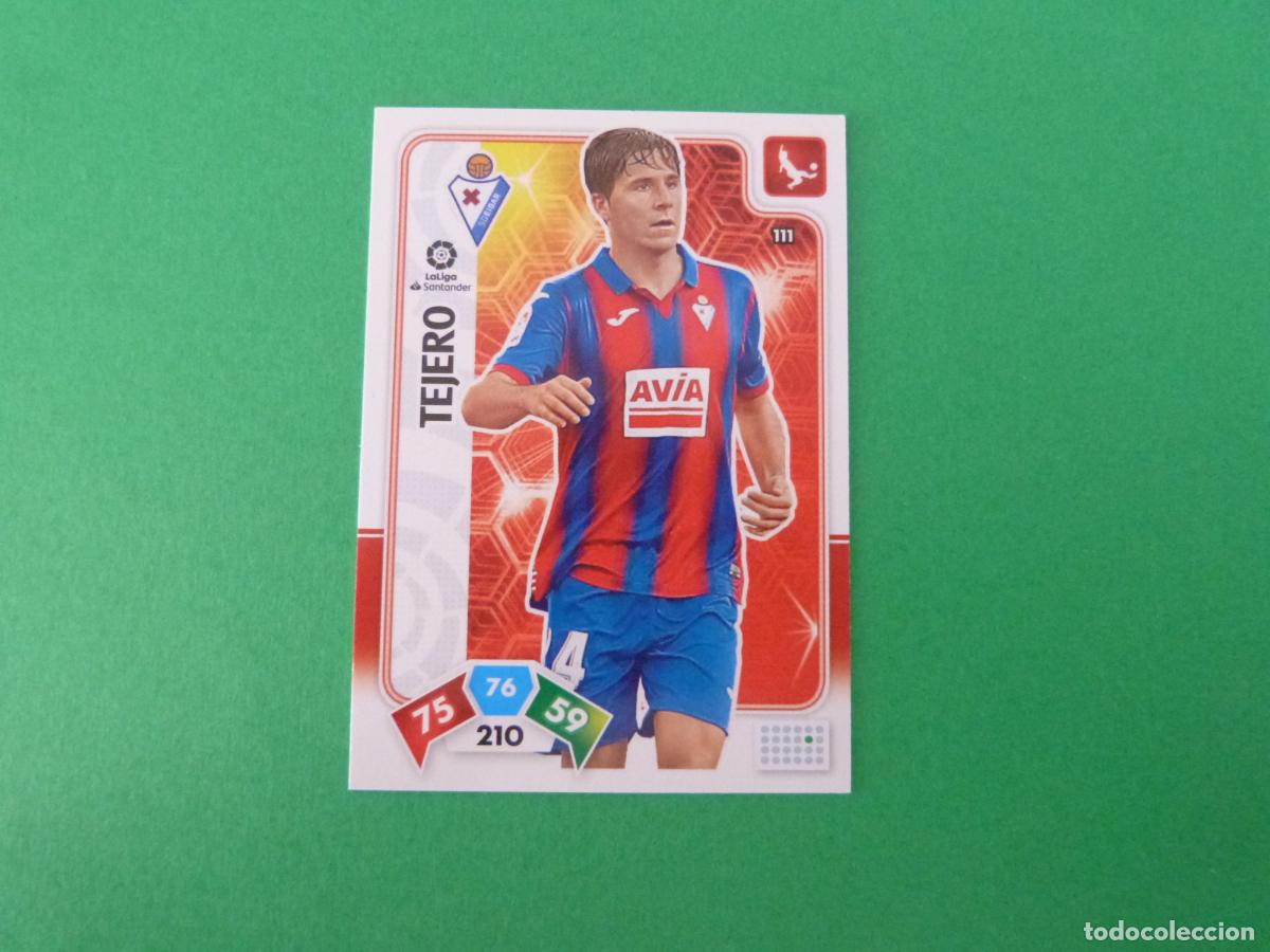 Cromos de f&uacute;tbol: TRADING CARD FUTBOL TEJERO S.D. EIBAR N&ordm; 111 LIGA ADRENALYN XL 2019-2020/19-20 PANINI