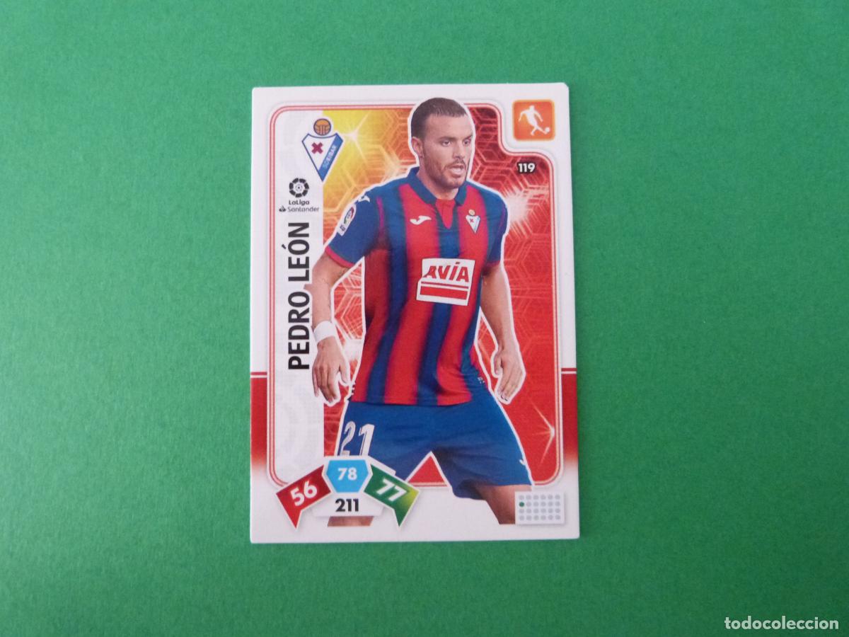 Fu&szlig;ball-Sticker: TRADING CARD FUTBOL PEDRO LEON S.D. EIBAR N&ordm; 119 LIGA ADRENALYN XL 2019-2020/19-20 PANINI