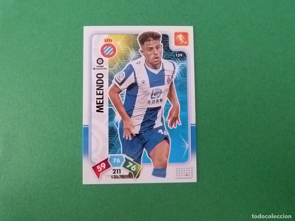 Cromos de f&uacute;tbol: TRADING CARD FUTBOL MELENDO R.C.D. ESPA&Ntilde;OL-ESPANYOL N&ordm; 139 LIGA ADRENALYN XL 2019-2020/19-20 PANINI