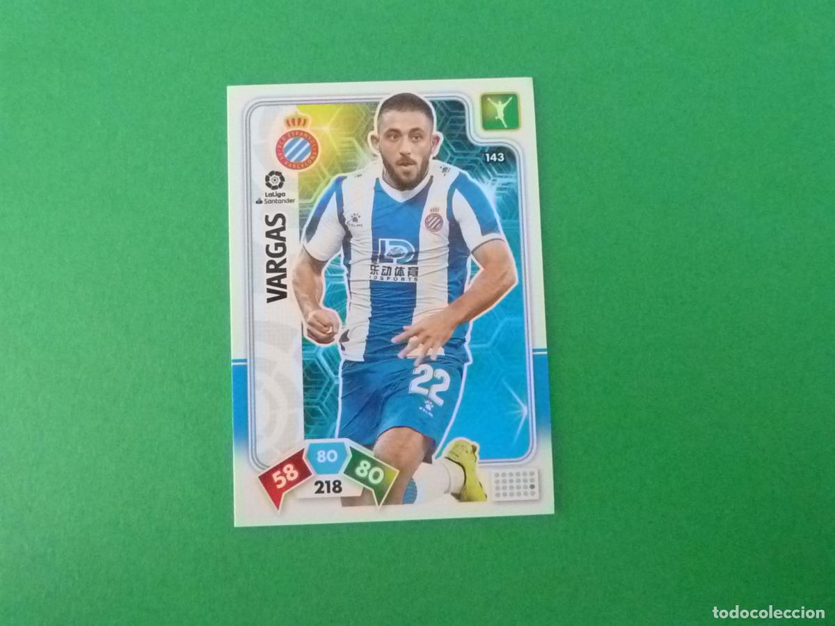 Cromos de f&uacute;tbol: TRADING CARD FUTBOL VARGAS R.C.D. ESPA&Ntilde;OL-ESPANYOL N&ordm; 143 LIGA ADRENALYN XL 2019-2020/19-20 PANINI