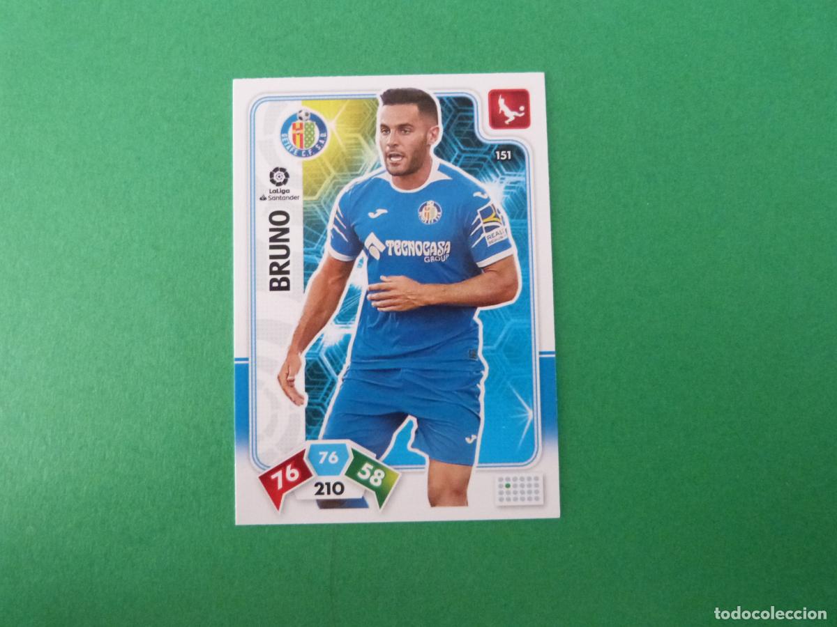 Cromos de f&uacute;tbol: TRADING CARD FUTBOL BRUNO GETAFE C.F. N&ordm; 151 LIGA ADRENALYN XL 2019-2020/19-20 PANINI