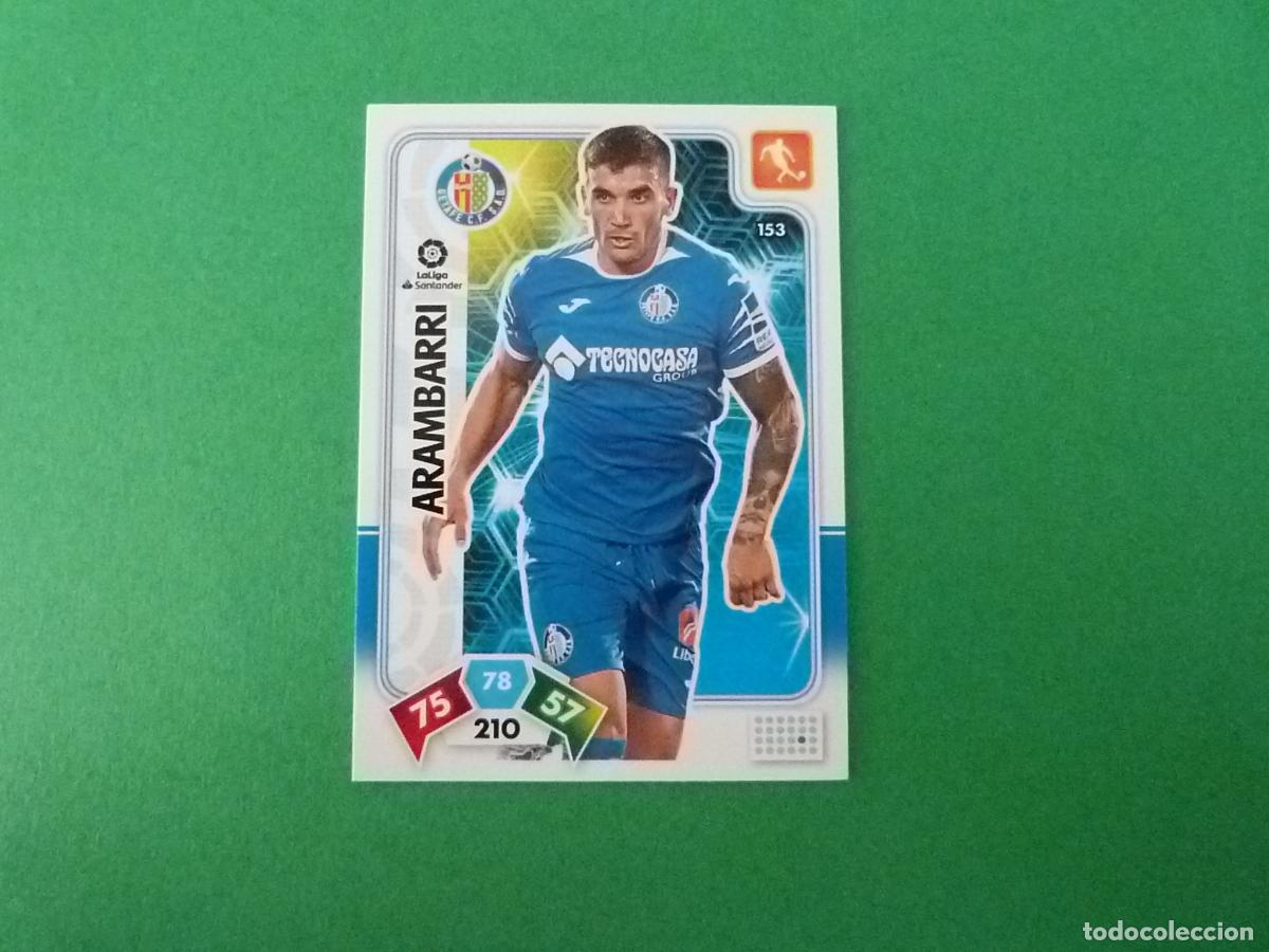 Cromos de f&uacute;tbol: TRADING CARD FUTBOL ARAMBARRI GETAFE C.F. N&ordm; 153 LIGA ADRENALYN XL 2019-2020/19-20 PANINI
