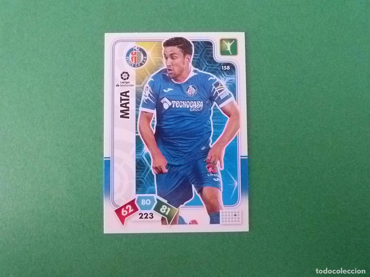 Cromos de f&uacute;tbol: TRADING CARD FUTBOL MATA GETAFE C.F. N&ordm; 158 LIGA ADRENALYN XL 2019-2020/19-20 PANINI
