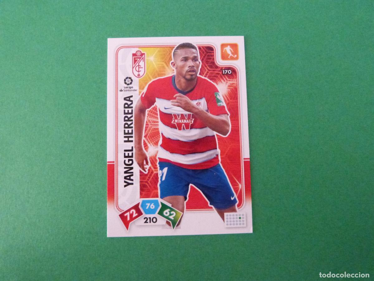 Cromos de f&uacute;tbol: TRADING CARD FUTBOL YANGEL HERRERA GRANADA C.F. N&ordm; 170 LIGA ADRENALYN XL 2019-2020/19-20 PANINI
