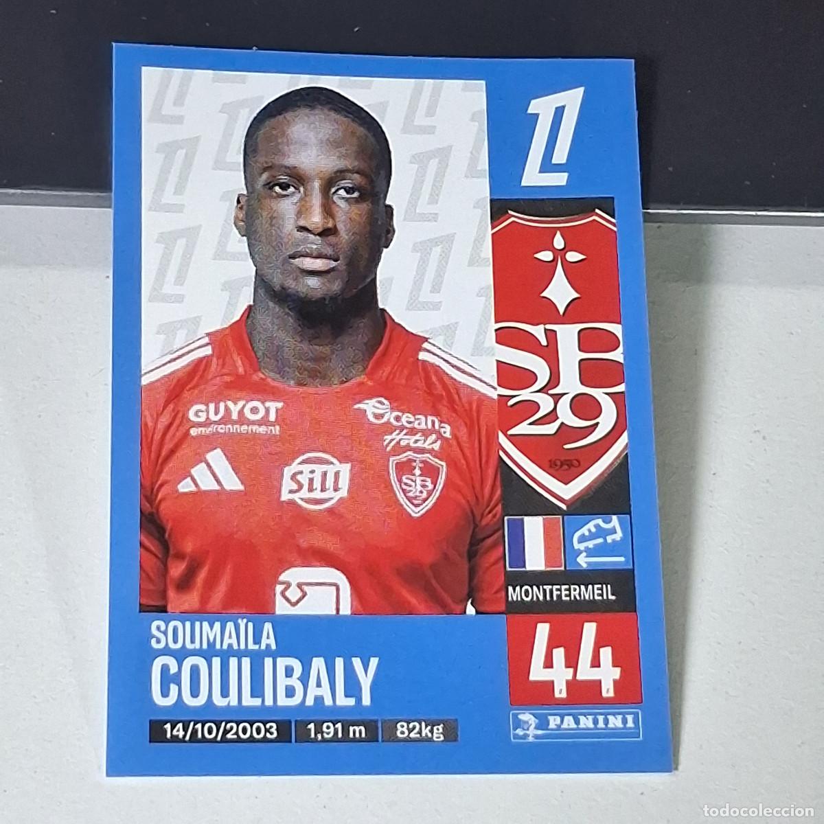 Fu&szlig;ball-Sticker: B42 72 SOUMAILA COULIBALY STADE BRESTOIS CROMO PANINI LIGUE 1 FOOT 24-25 LIGA FRANCIA 2024-2025