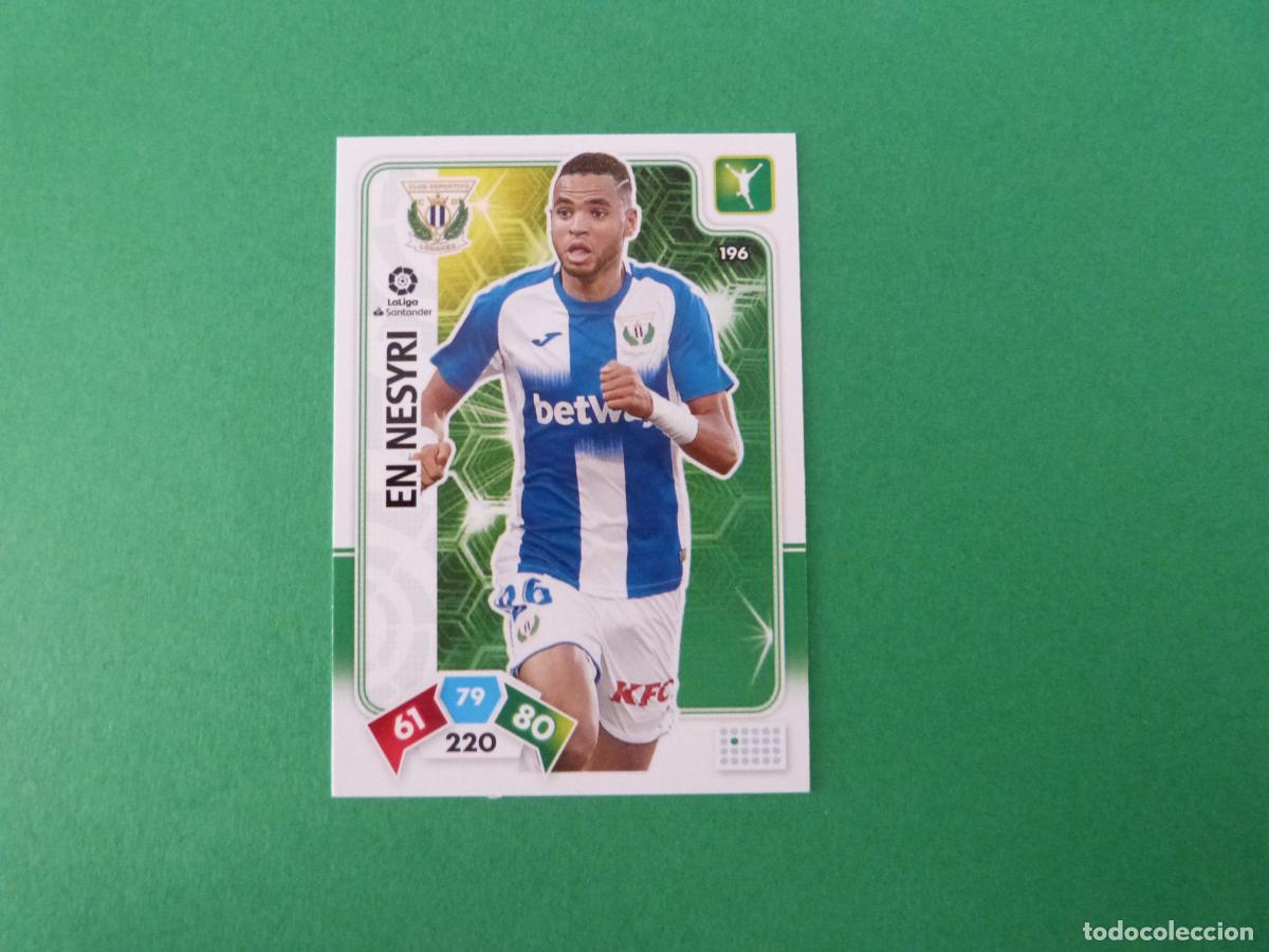 Football Stickers: TRADING CARD FUTBOL EN NESYRI C.D. LEGANES N&ordm; 196 LIGA ADRENALYN XL 2019-2020/19-20 PANINI