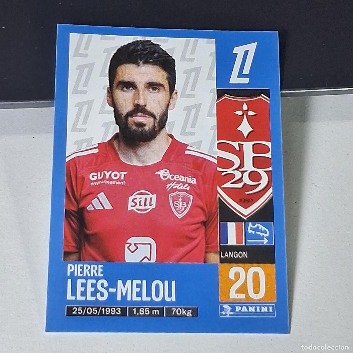Football Stickers: B42 82 PIERRE LEES-MELOU STADE BRESTOIS CROMO PANINI LIGUE 1 FOOT 24-25 LIGA FRANCIA 2024-2025