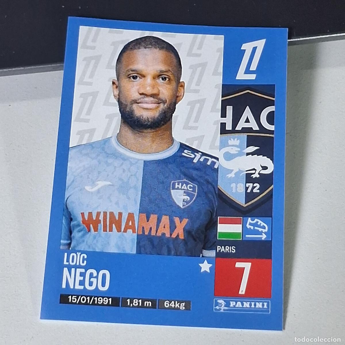Fu&szlig;ball-Sticker: B42 104 LOIC NEGO LE HAVRE CROMO PANINI LIGUE 1 FOOT 24-25 LIGA FRANCIA 2024-2025