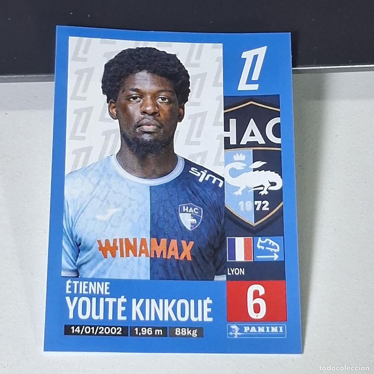 Cromos de f&uacute;tbol: B42 109 ETIENNE YOUTE KINKOUE LE HAVRE CROMO PANINI LIGUE 1 FOOT 24-25 LIGA FRANCIA 2024-2025