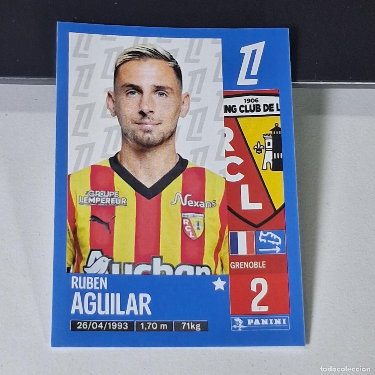 Cromos de f&uacute;tbol: B42 128 RUBEN AGUILAR LENS CROMO PANINI LIGUE 1 FOOT 24-25 LIGA FRANCIA 2024-2025