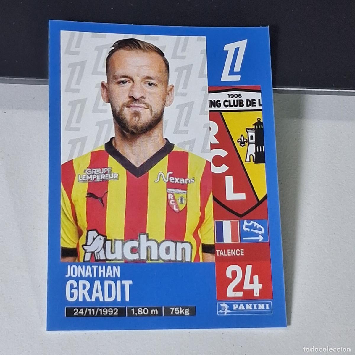 Cromos de f&uacute;tbol: B42 131 JONATHAN GRADIT LENS CROMO PANINI LIGUE 1 FOOT 24-25 LIGA FRANCIA 2024-2025