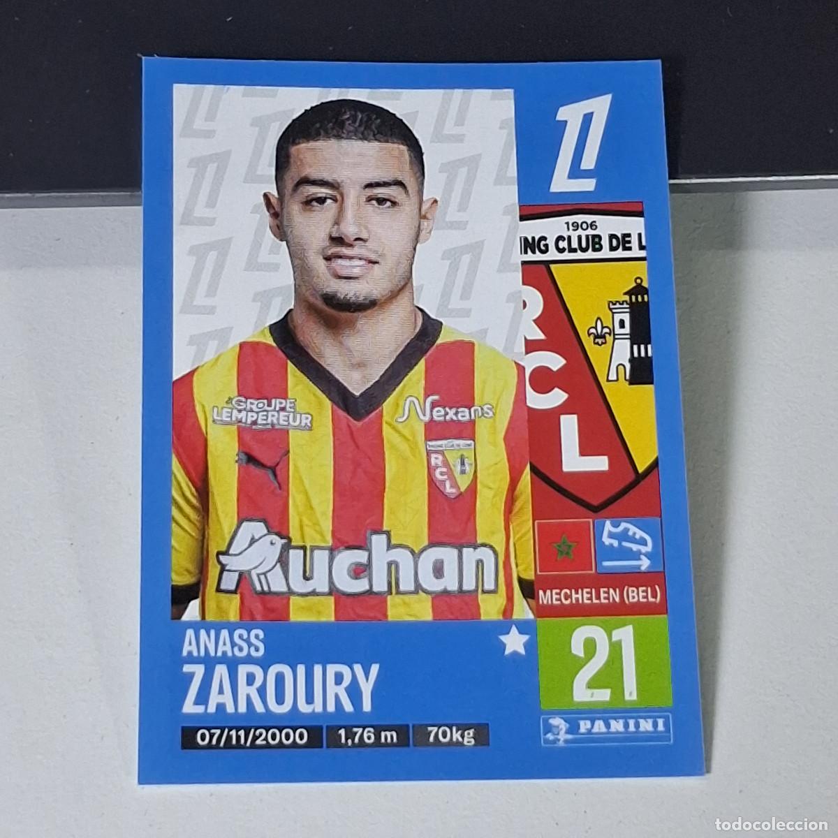 Cromos de f&uacute;tbol: B42 149 ANASS ZAROURY LENS CROMO PANINI LIGUE 1 FOOT 24-25 LIGA FRANCIA 2024-2025