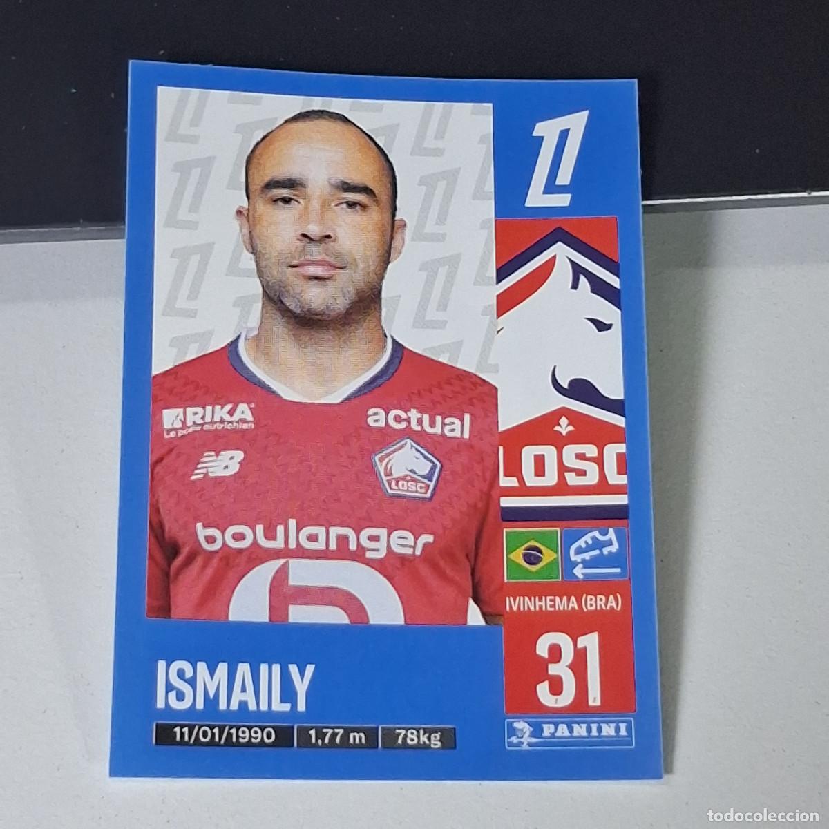 Cromos de f&uacute;tbol: B42 161 ISMAILY LOSC LILLE CROMO PANINI LIGUE 1 FOOT 24-25 LIGA FRANCIA 2024-2025