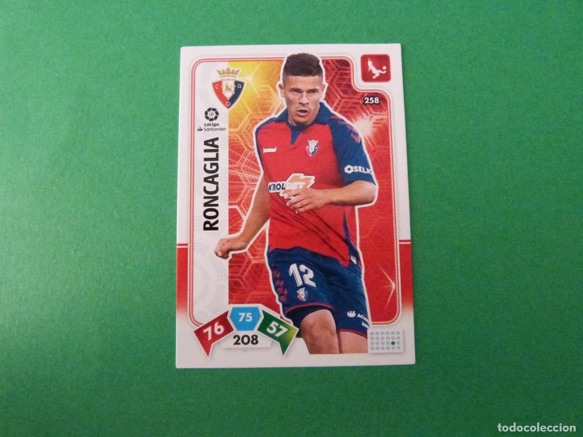 Cromos de f&uacute;tbol: TRADING CARD FUTBOL RONCAGLIA AT. OSASUNA N&ordm; 258 LIGA ADRENALYN XL 2019-2020/19-20 PANINI