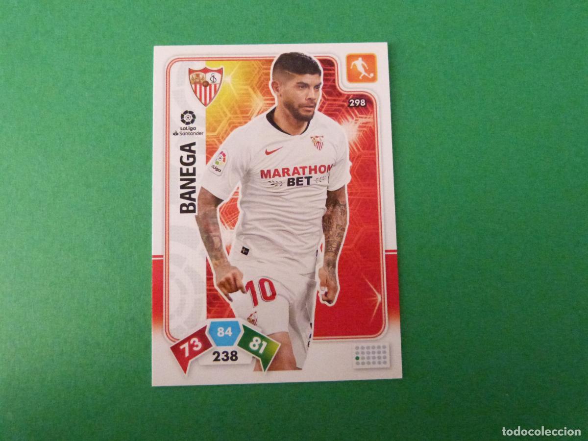 Cromos de f&uacute;tbol: TRADING CARD FUTBOL BANEGA SEVILLA F.C. N&ordm; 298 LIGA ADRENALYN XL 2019-2020/19-20 PANINI