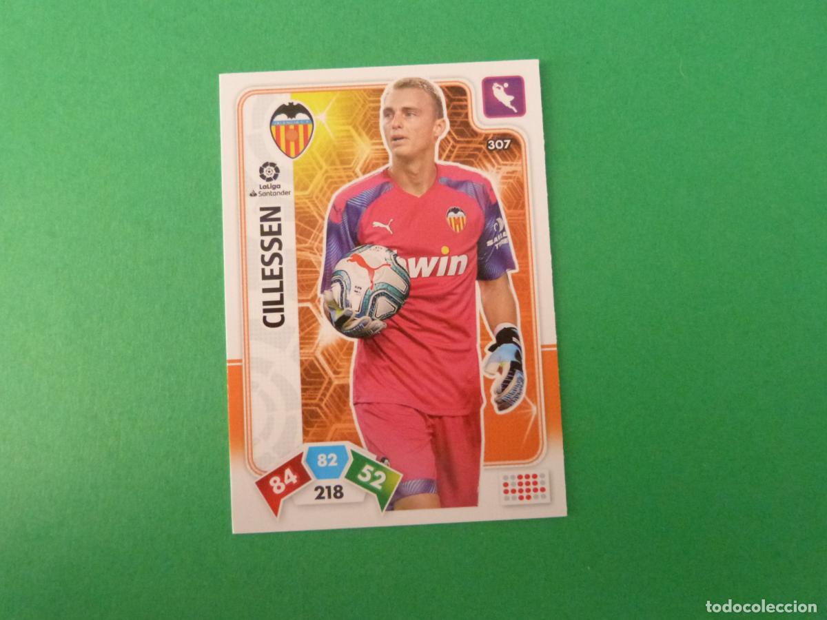 Cromos de f&uacute;tbol: TRADING CARD FUTBOL CILLESSEN VALENCIA C.F. N&ordm; 307 LIGA ADRENALYN XL 2019-2020/19-20 PANINI