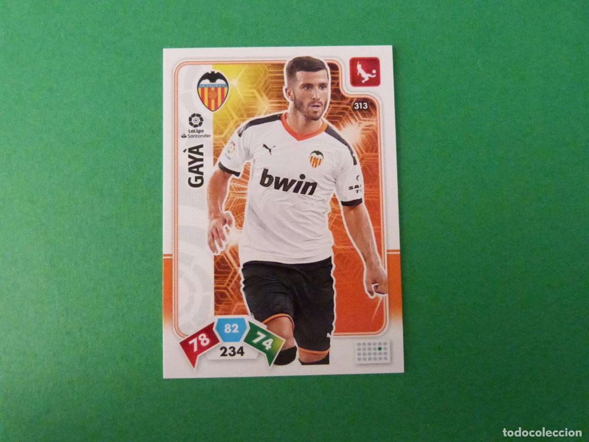 Cromos de f&uacute;tbol: TRADING CARD FUTBOL GAYA VALENCIA C.F. N&ordm; 313 LIGA ADRENALYN XL 2019-2020/19-20 PANINI