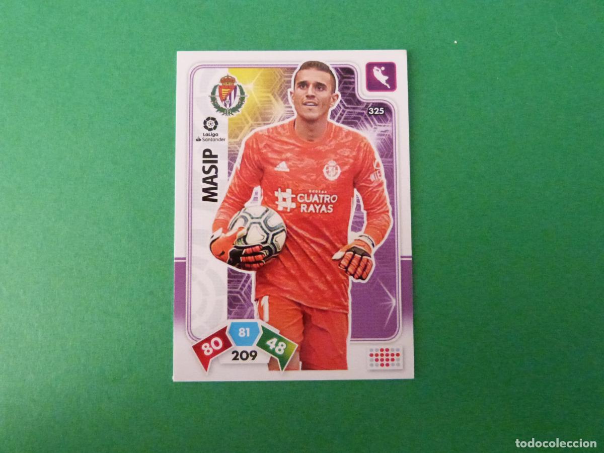 Cromos de f&uacute;tbol: TRADING CARD FUTBOL MASIP REAL VALLADOLID C.F. N&ordm; 325 LIGA ADRENALYN XL 2019-2020/19-20 PANINI
