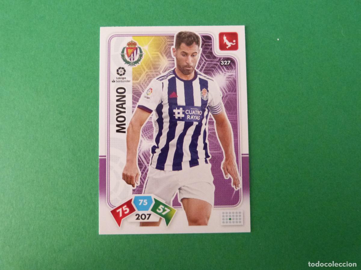 Cromos de f&uacute;tbol: TRADING CARD FUTBOL MOYANO REAL VALLADOLID C.F. N&ordm; 327 LIGA ADRENALYN XL 2019-2020/19-20 PANINI