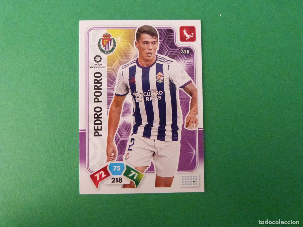 Cromos de f&uacute;tbol: TRADING CARD FUTBOL PEDRO PORRO REAL VALLADOLID C.F. N&ordm; 328 LIGA ADRENALYN XL 2019-2020/19-20 PANINI
