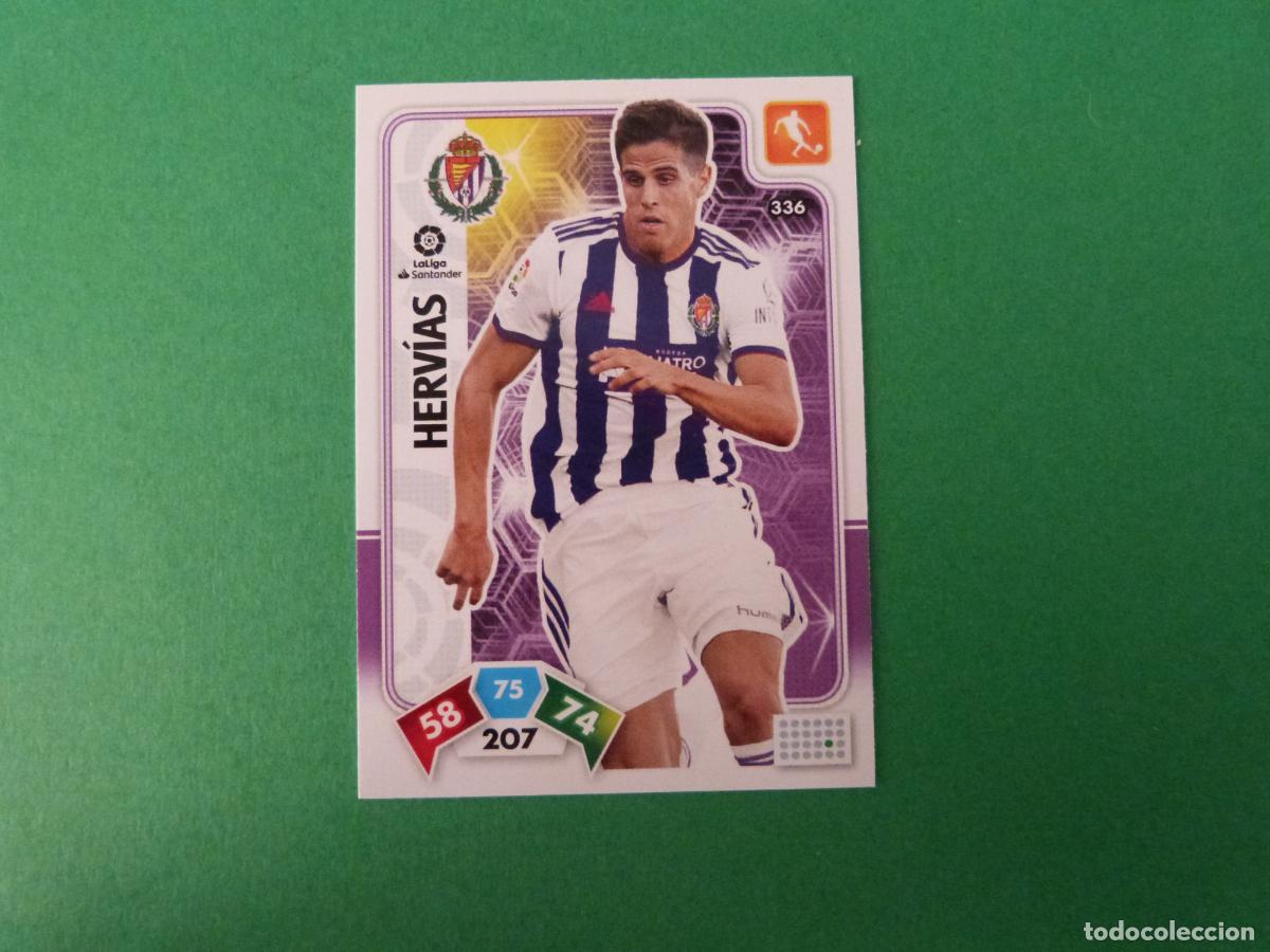 Fu&szlig;ball-Sticker: TRADING CARD FUTBOL HERVIAS REAL VALLADOLID C.F. N&ordm; 336 LIGA ADRENALYN XL 2019-2020/19-20 PANINI
