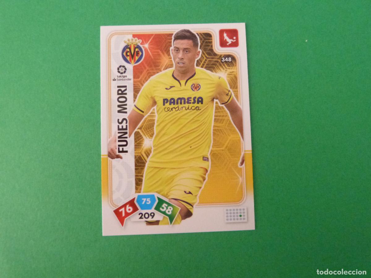 Cromos de f&uacute;tbol: TRADING CARD FUTBOL FUNES MORI VILLARREAL C.F. N&ordm; 348 LIGA ADRENALYN XL 2019-2020/19-20 PANINI